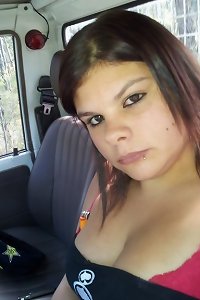 obese girl in undergarments indulging in sensual enjoyment