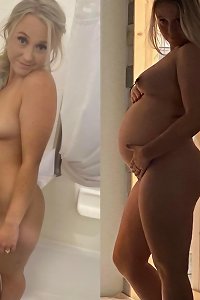 sensual yam-sized doll passionately tonguing a chisel